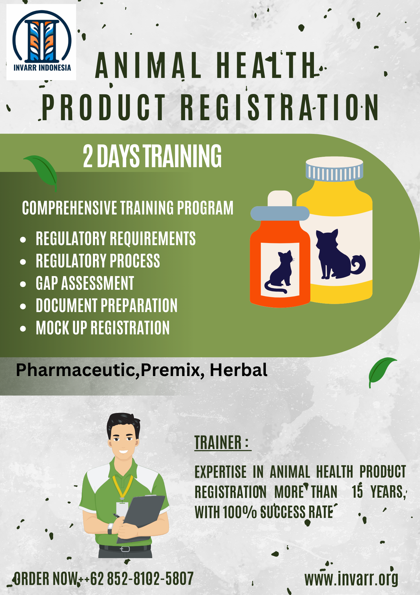 Animal Health Product Registration Training