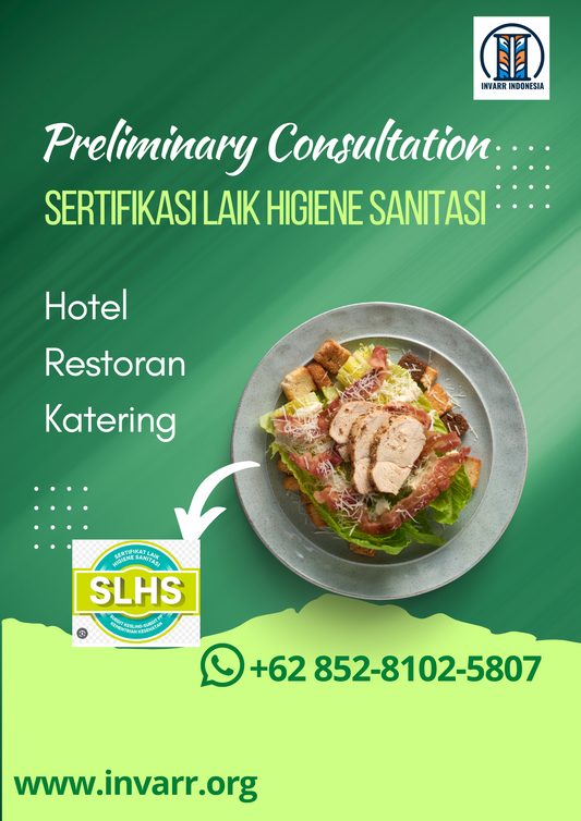 Preliminary Consultation Sertifikasi Laik Hygiene Sanitasi