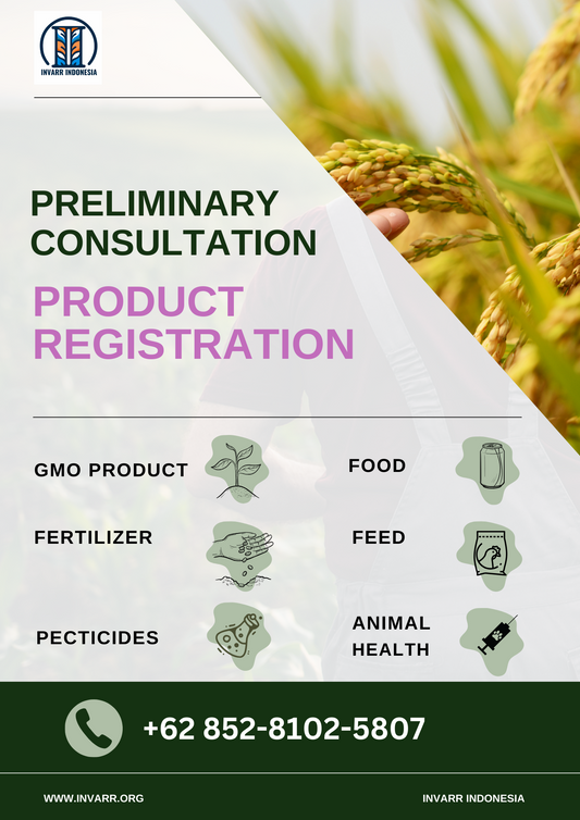 Preliminary Consultation on Products Registration